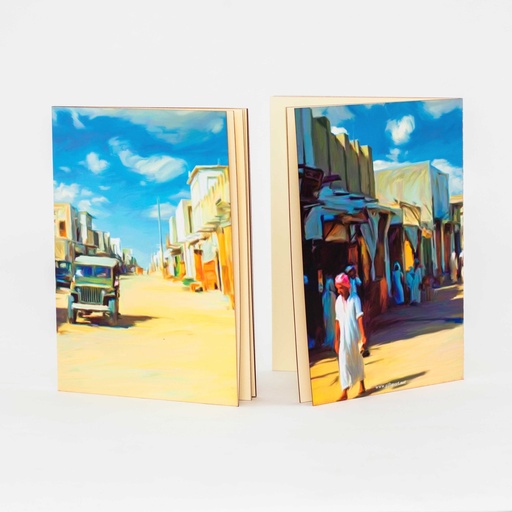 A5 Taylor Stitched Notebook - Khobar (Color)