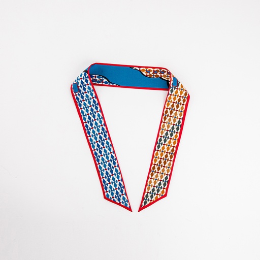 Small Silk Twill Scarf - Salwa Palace 