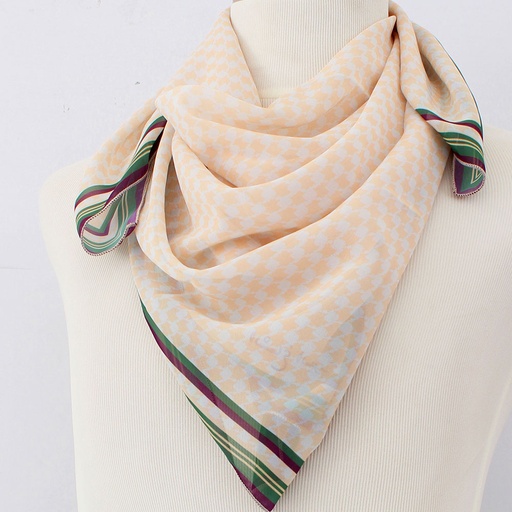 Shemagh Design Scarf with Chiffon Materail