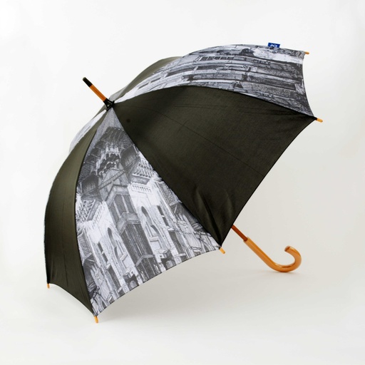 Umbrella - Mashrabiya Jeddah (Black/ White)