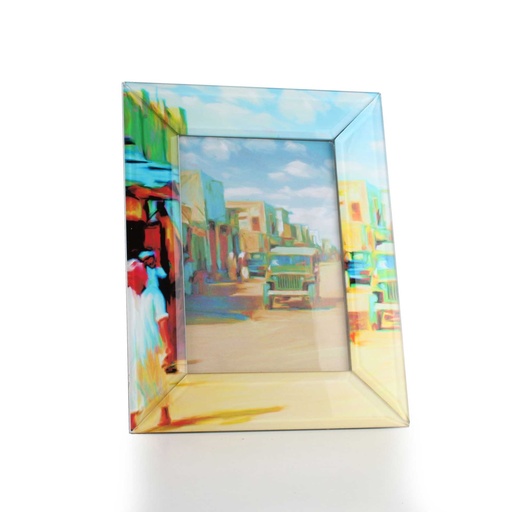 Tall Glass Frame - Khobar (Color)
