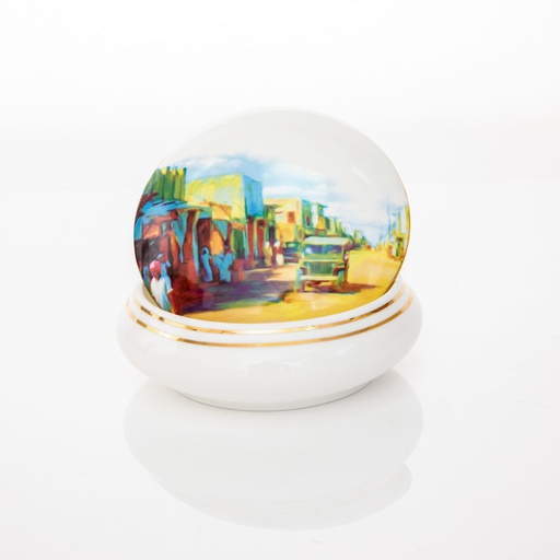  Ceramic Bowl - Khobar (Color)