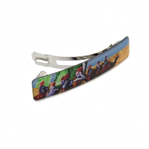 Long Thin Arch Hair Pin - Kingdom's Unification (Color)