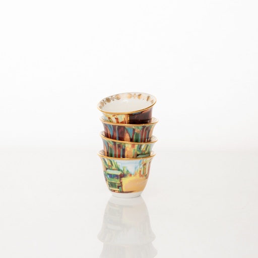  Arabic Coffee Cups - Khobar (Color)
