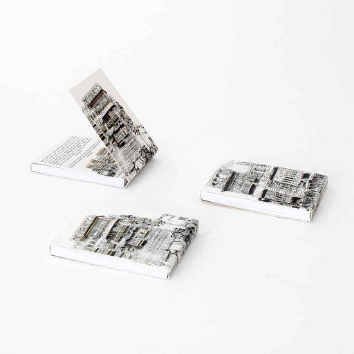 Mini Notebook - Al Bughdadi House Jeddah (Black/ White)