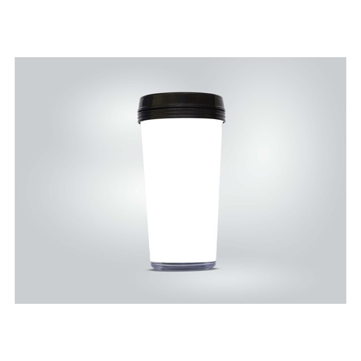 [GM-20-3011] Plastic Double Wall Auto Mug with Printed Image in Carton Box
