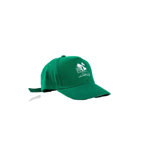 [GM-29-1016-SA-2] Green Cotton Cap with National Day Design