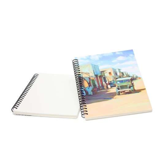 [GM-90-0005-KH-CL]  Wirebound Notebook - Khobar (Color)