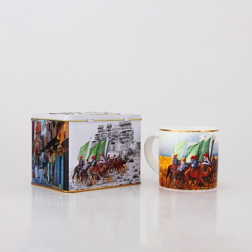 [GM-90-0041-UN-CL] Ceramic Mug - Kingdom's Unification (Color)