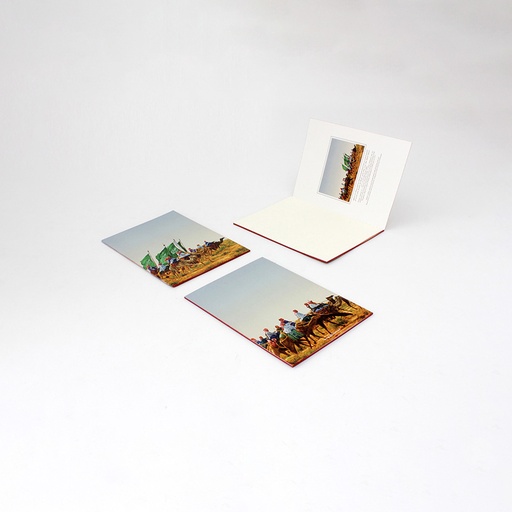 [GM-90-0053-UN-CL] A5 Taylor Stitched Notebook - Kingdom's Unification (Color)