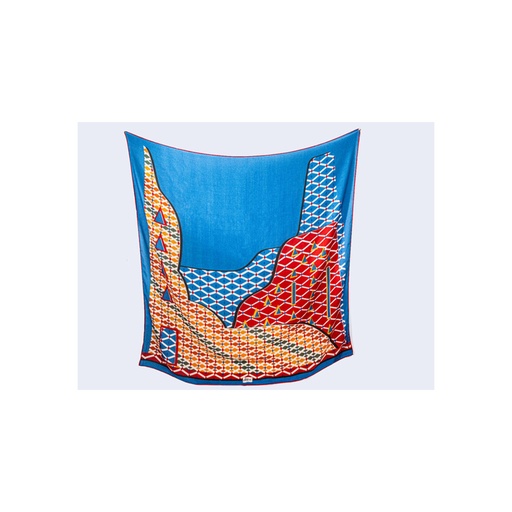 [GM-90-0055-SL-WLS] Wool Scarf - Salwa Palace